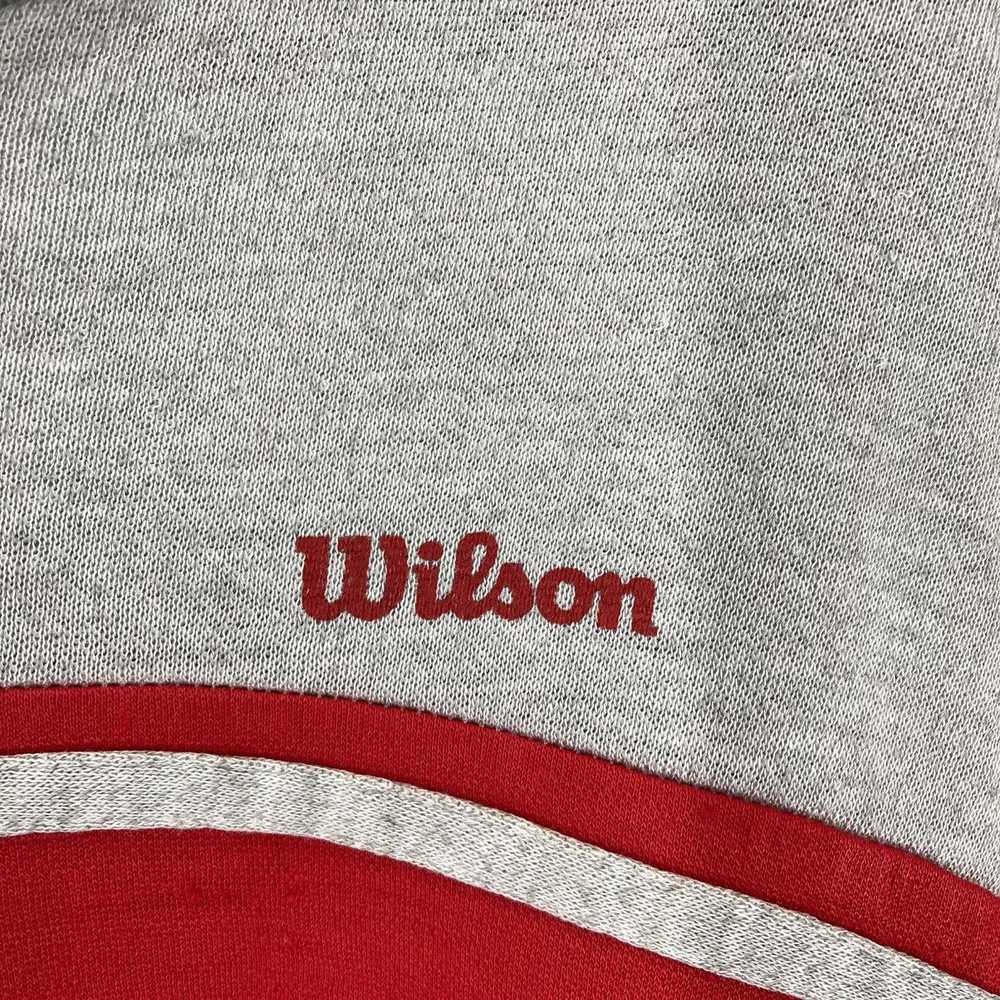 Vintage × Wilson Athletics 90s Vintage WILSON Cre… - image 3