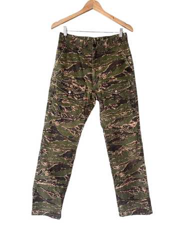 SOPHNET DAMAGE PANTS CAMOFLAGE
