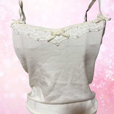 Liz store Lisa Sparkly Lace cami Top