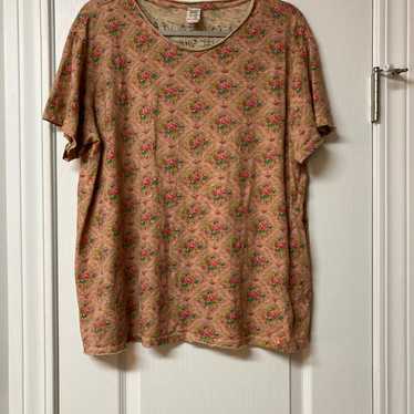 Magnolia Pearl Erma Floral Tee One Size