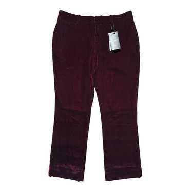 Saint Laurent Paris Velvet flare trouser - image 1