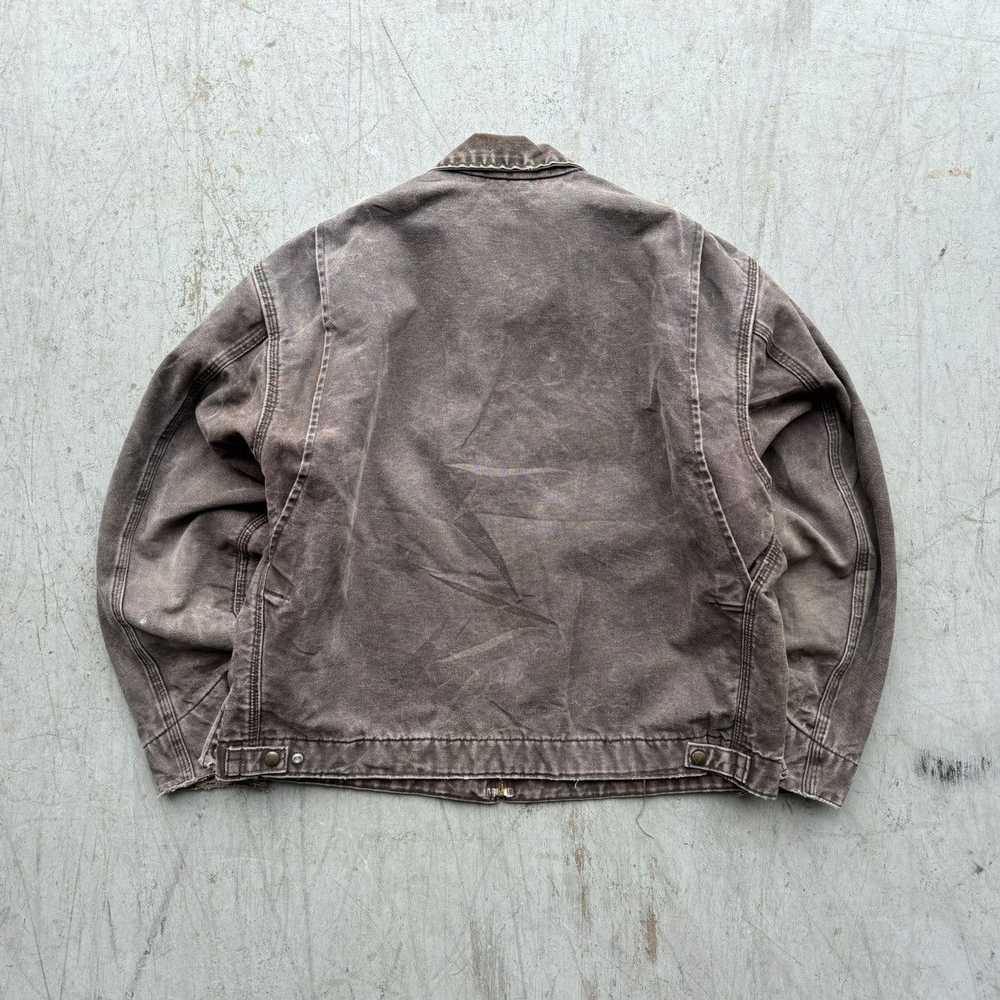 Carhartt × Streetwear × Vintage Faded Dark Brown … - image 6