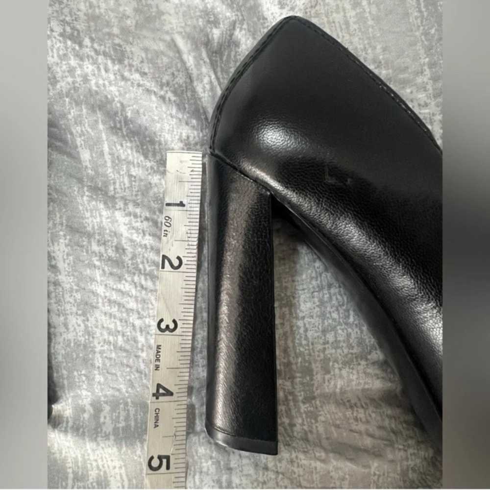 Nine West black Leather Shoes Heels - image 7