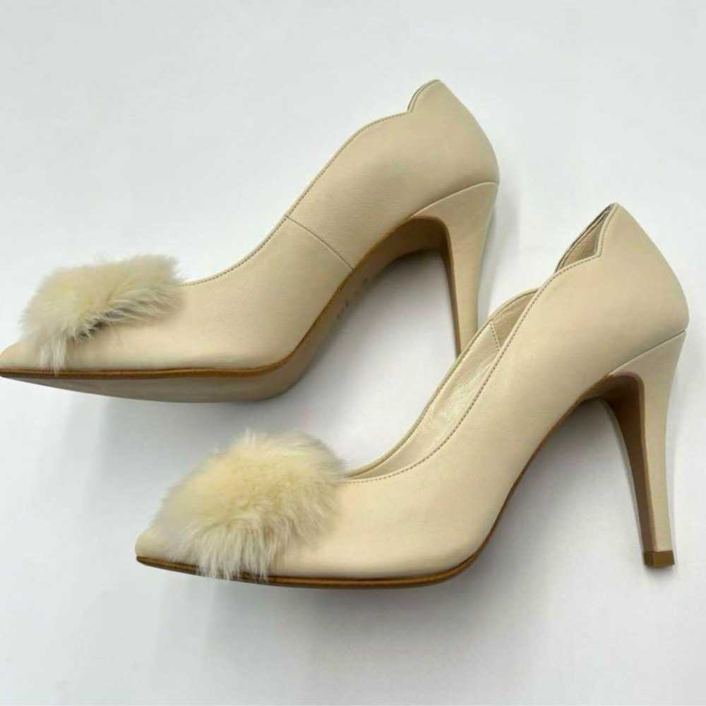 Diana fur-trimmed pumps - image 2