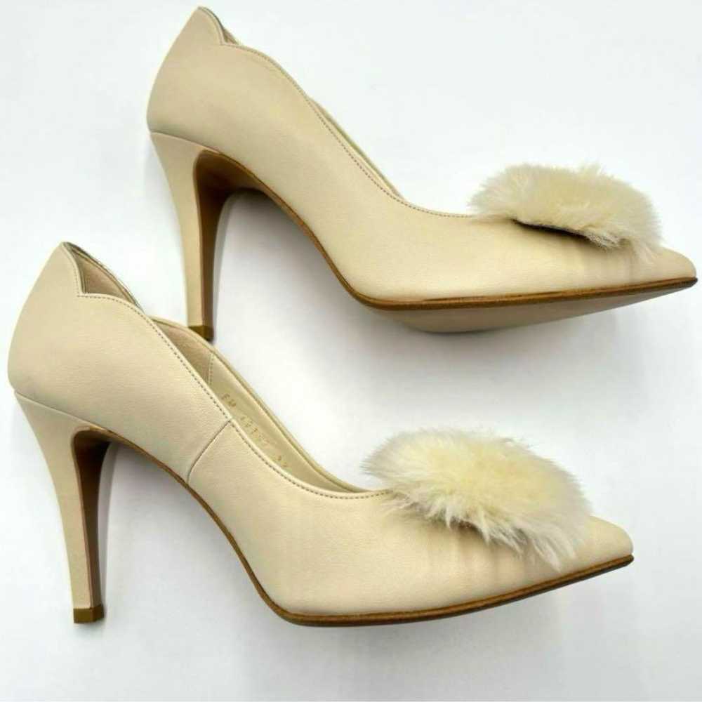 Diana fur-trimmed pumps - image 3