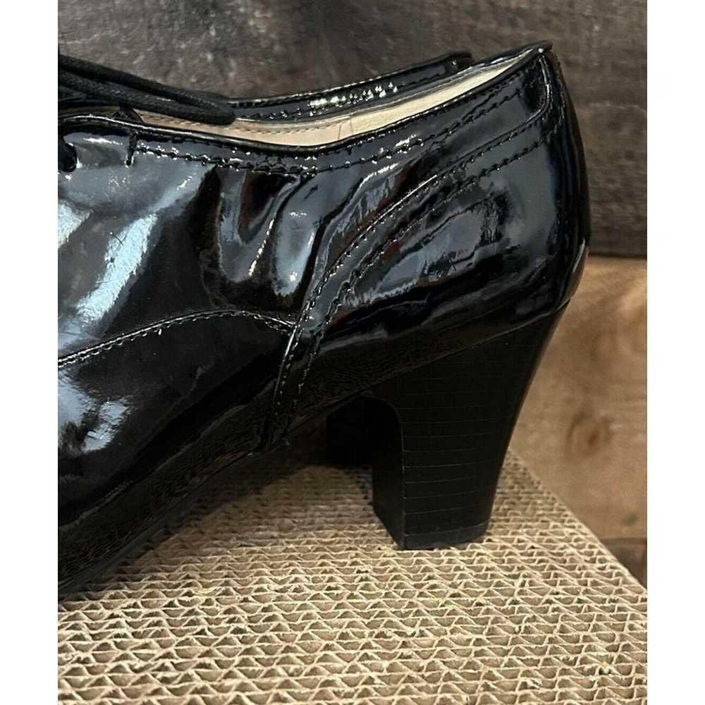 Women's Nine West Black Patent Leather 8 M Shoes … - image 3