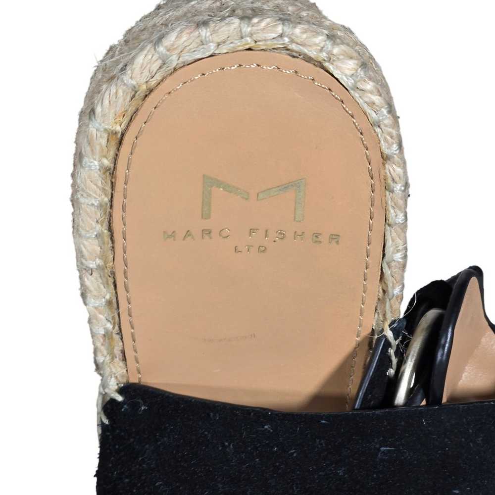 Marc Fisher Mlandela Wedge Sandal Perforated Blac… - image 11