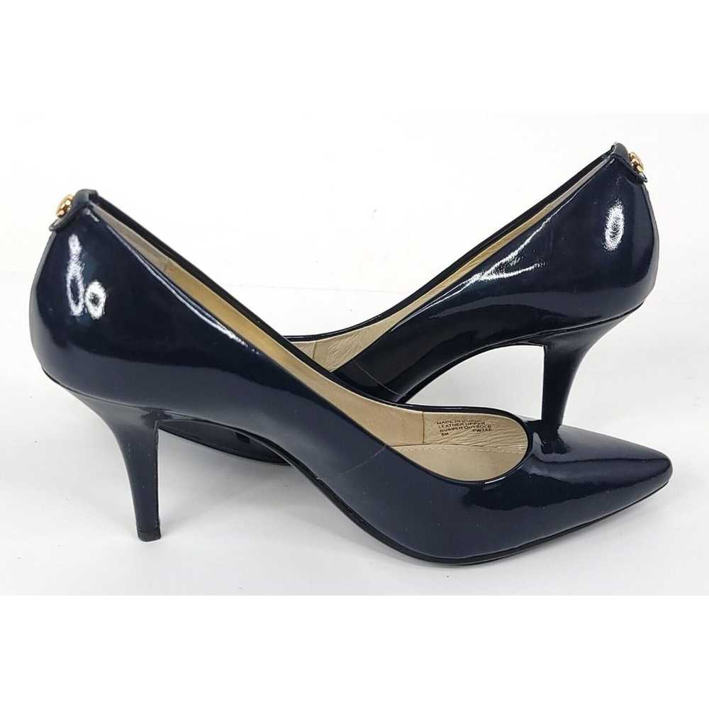 Michael Kors Womens Heels Size 8 M Blue Leather P… - image 5