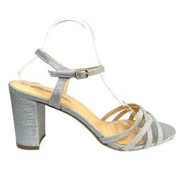 Badgley Mischka American Glamour Silver Sparkly S… - image 1