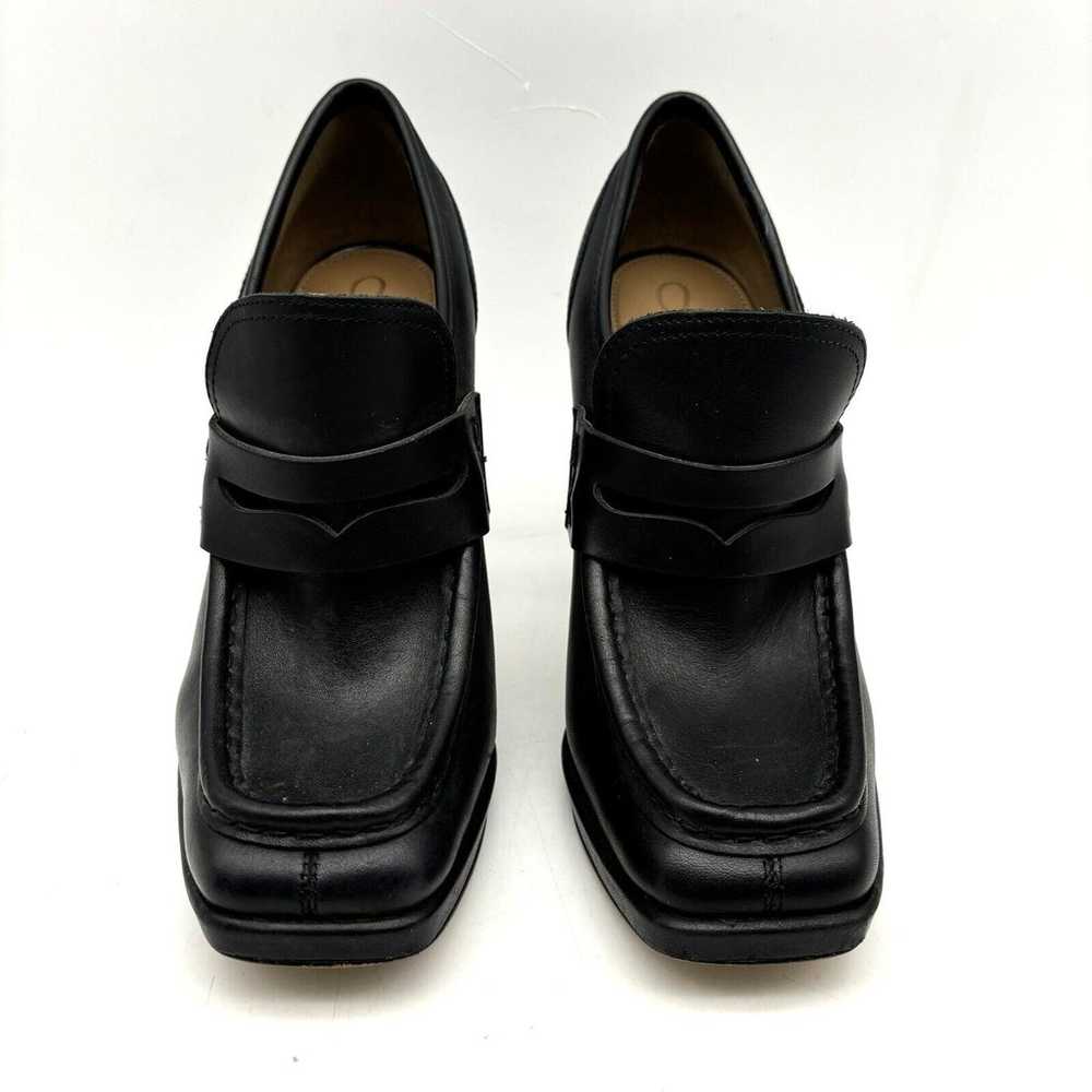 Sam Edelman 'JEANETTE' Black Leather Square Toe B… - image 3