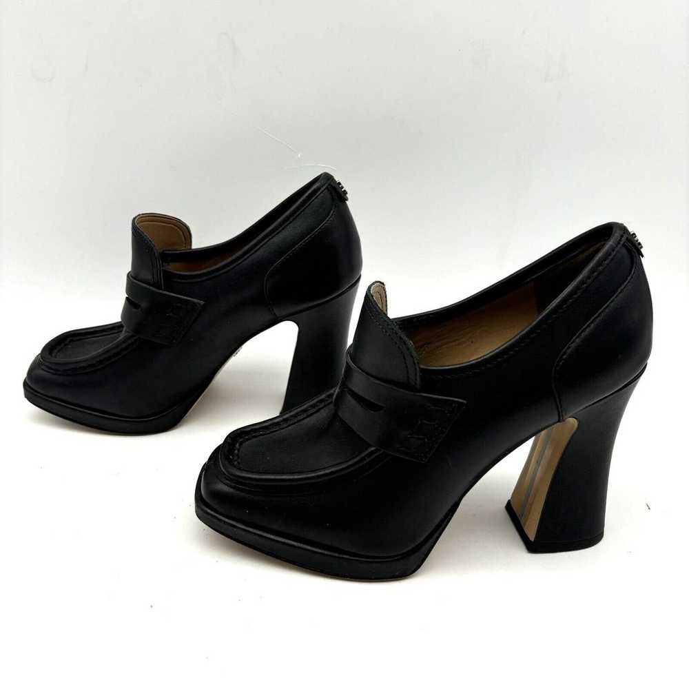 Sam Edelman 'JEANETTE' Black Leather Square Toe B… - image 7