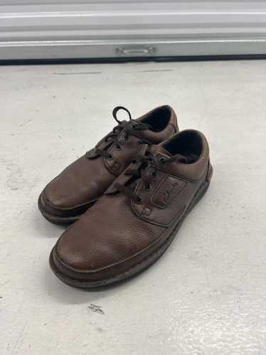 Clarks Clark's Brown Leather Casual Shoes