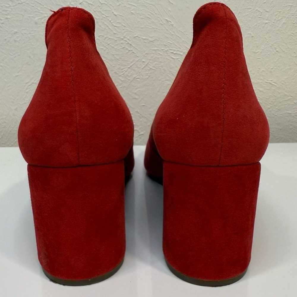 Seychelles Red Cascade Scallop Trim Pumps size 7.5 - image 5