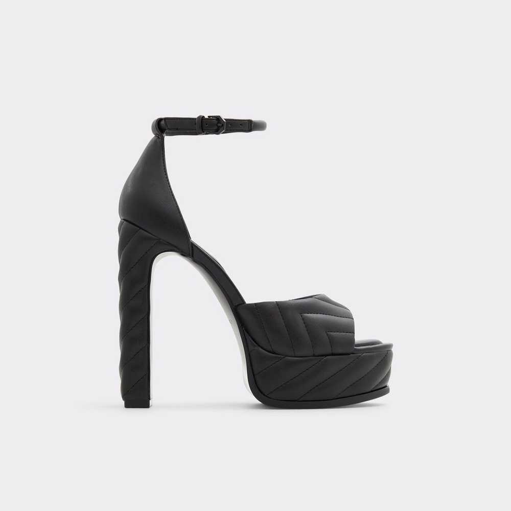 Aldo Milena Quilted Leather Platform Heel - image 2