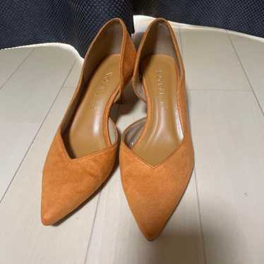 【LETALON】Lutalon Pumps Suede 23 cm Orange