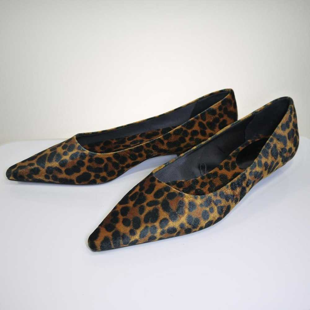 ZARA Animal Print Pointed-Toe Shoes Leopard Print… - image 4