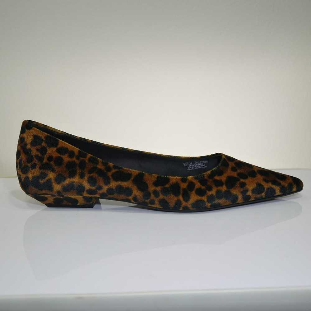 ZARA Animal Print Pointed-Toe Shoes Leopard Print… - image 9