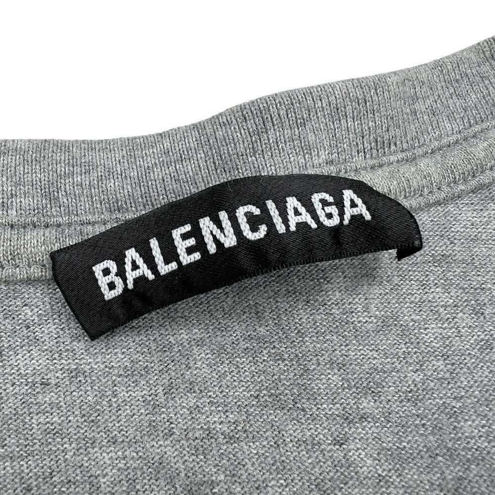 Balenciaga Balenciaga BB Logo Grey T Shirt - image 3