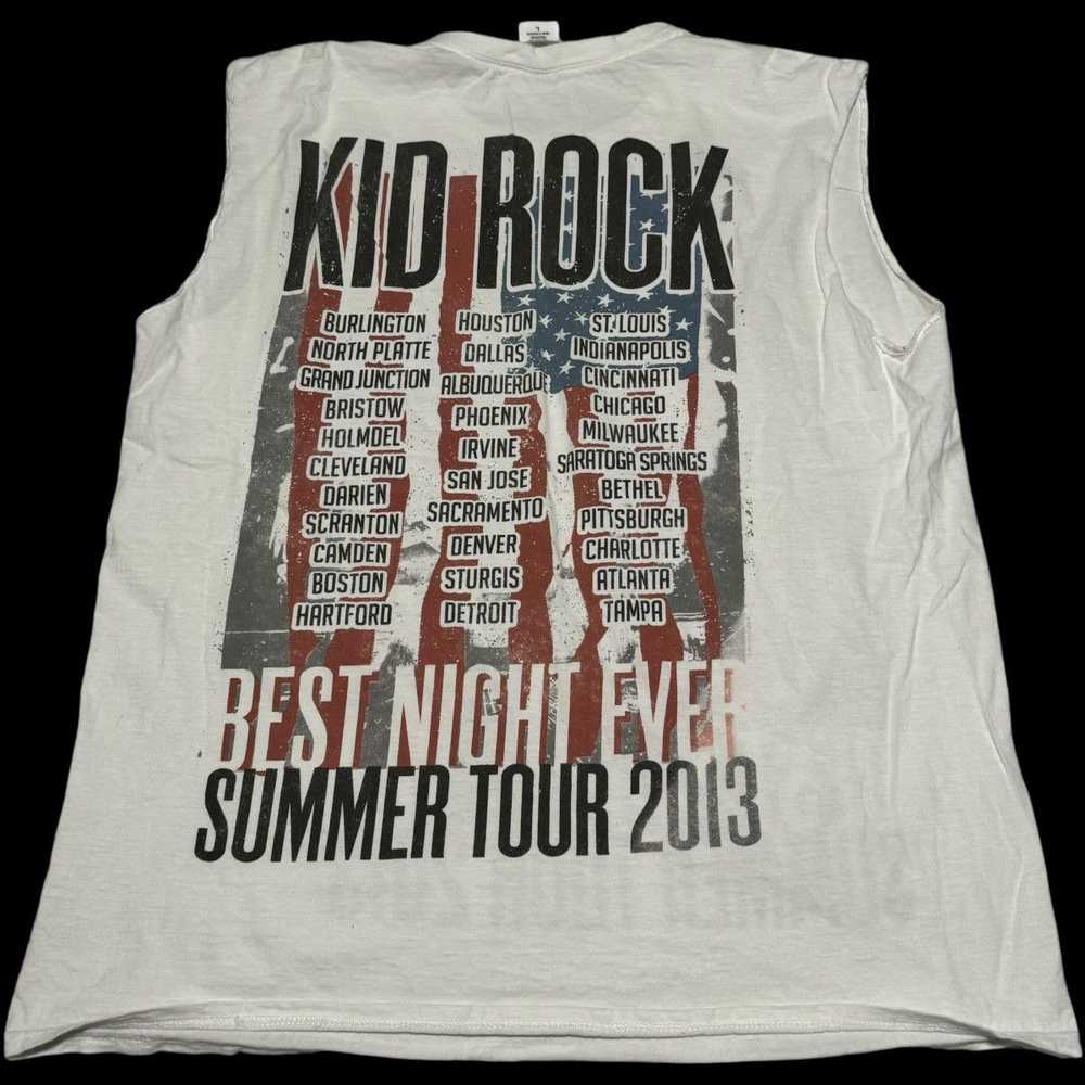 Band Tees × Gildan × Tee Shirt 2013 Kid Rock Best… - image 3