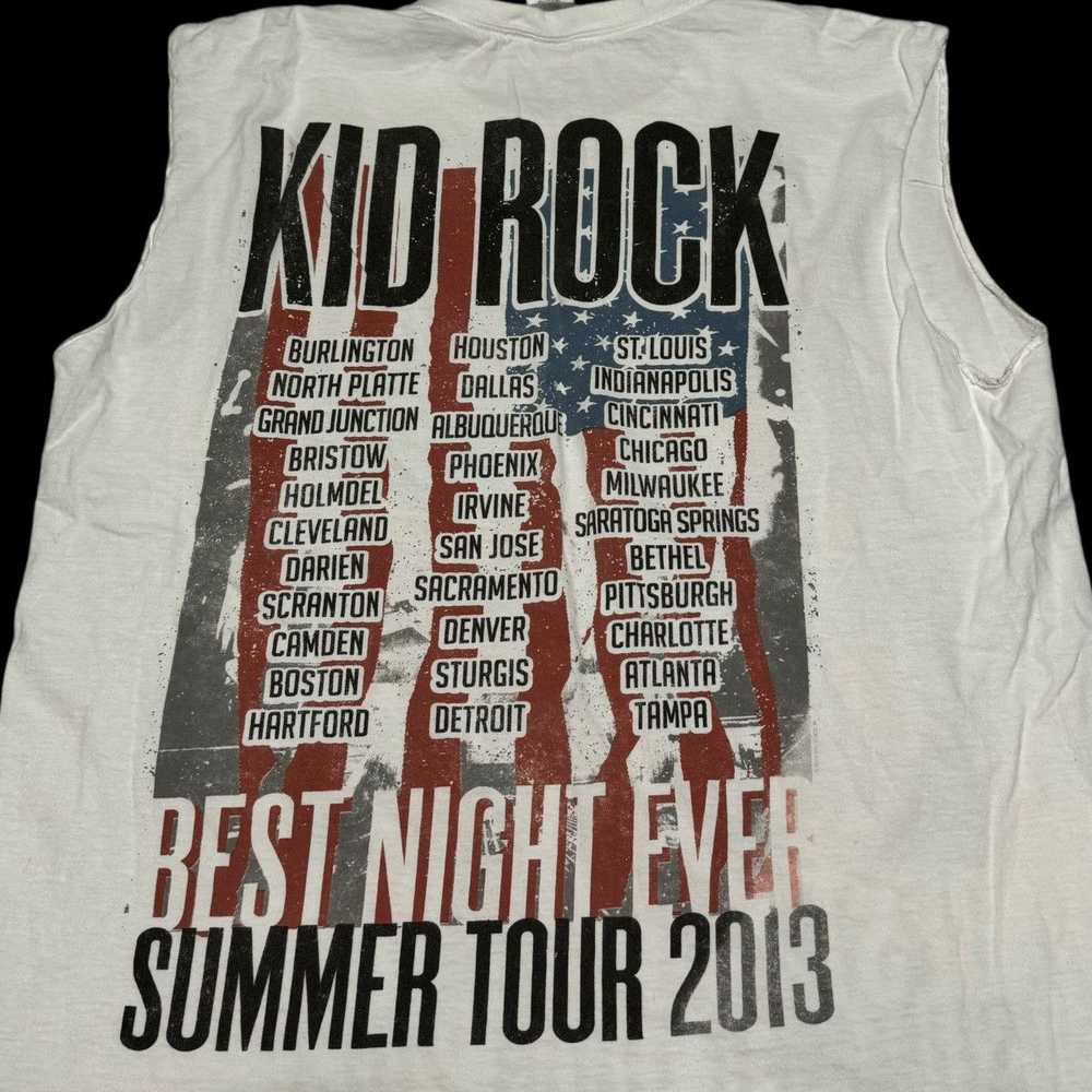 Band Tees × Gildan × Tee Shirt 2013 Kid Rock Best… - image 4