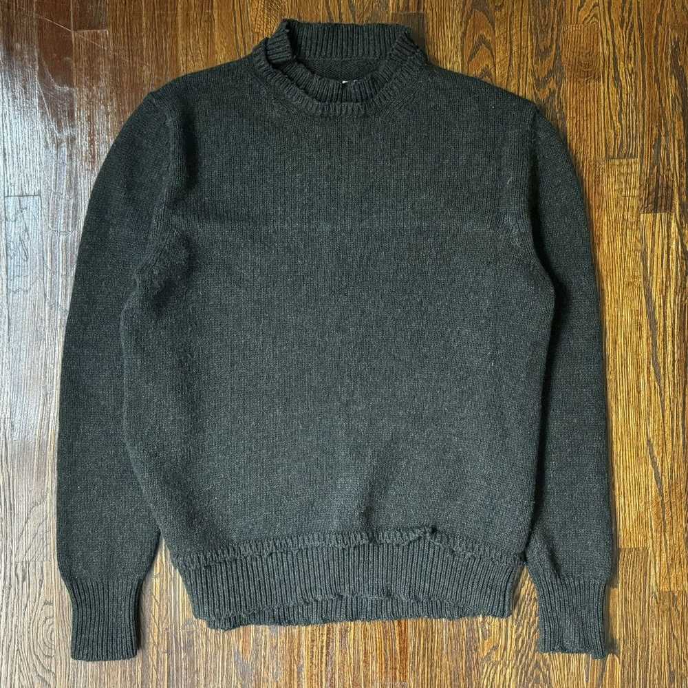 Maison Margiela Maison Margiela Elbow Patch Knit … - image 1