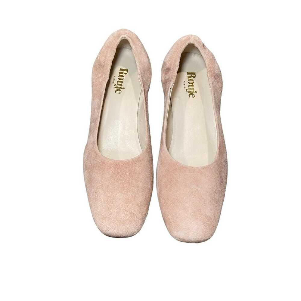 Women Rouje Paris Adella Suede Pumps Ballet Shoes… - image 1