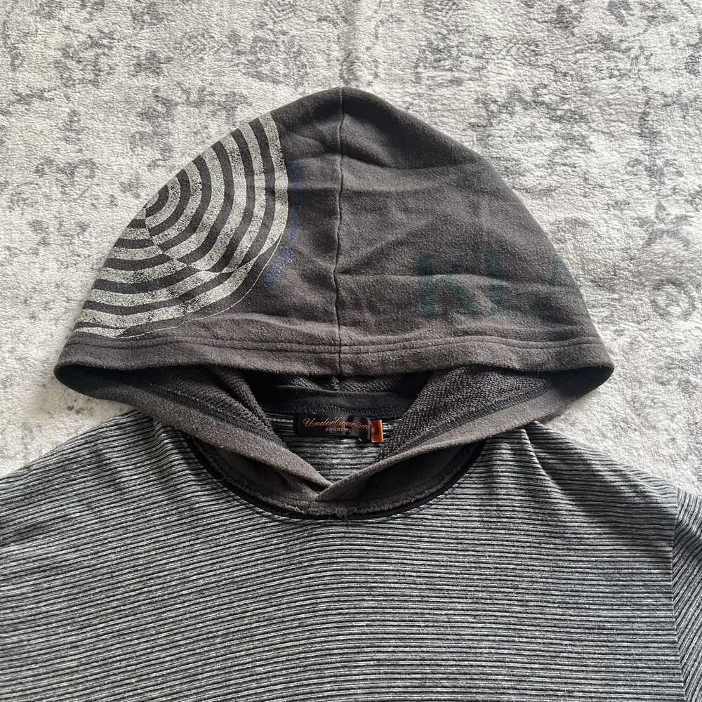 Undercover Undercover SS06 Klaus Striped Hooded T… - image 3