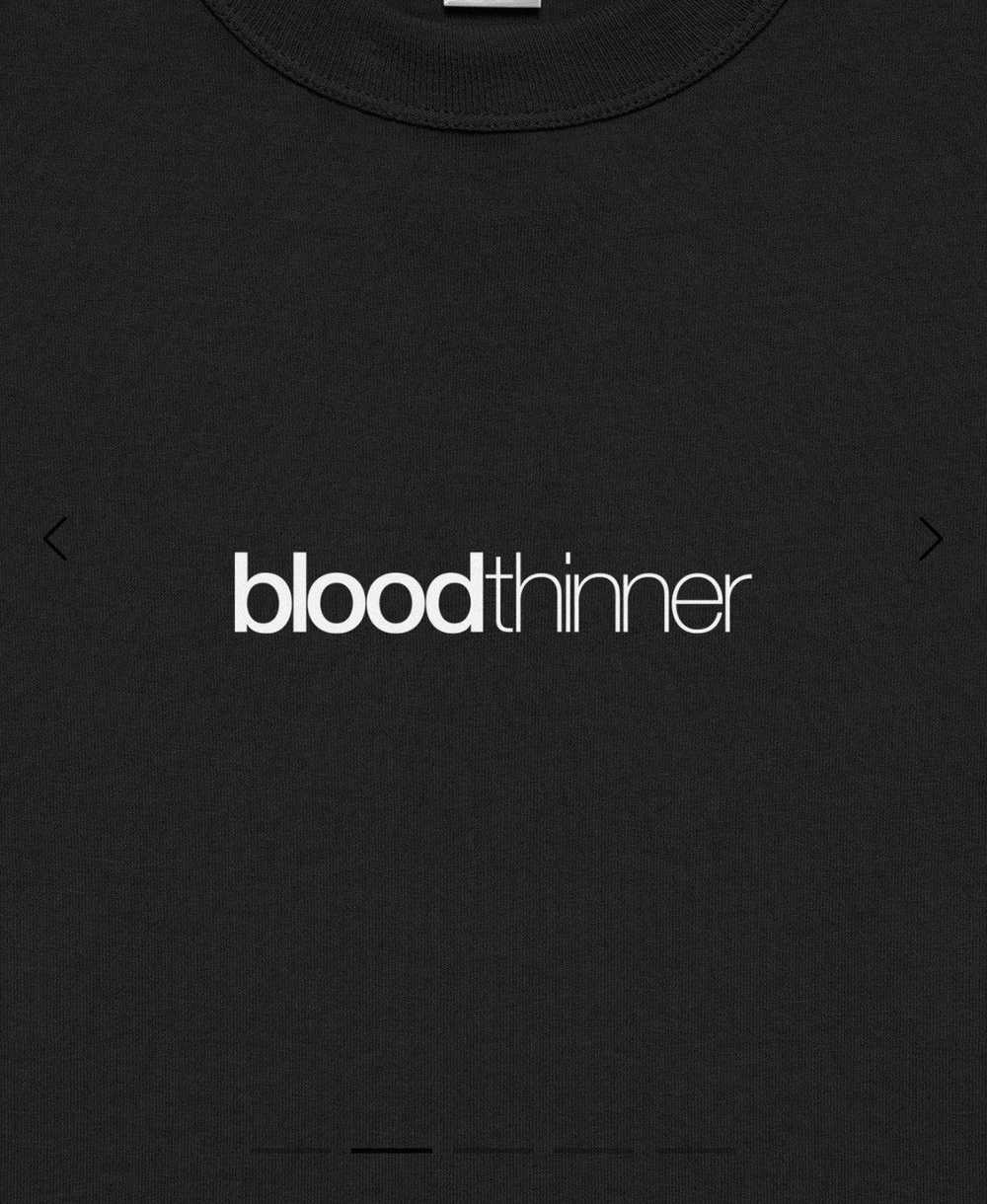 Unsound Rags × bldthnr Bloodthinner tee - image 3