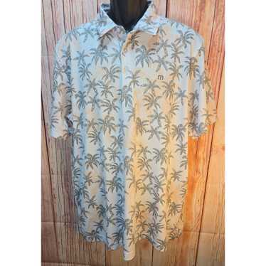 Travis Mathew TravisMathew Mens XL Palm Tree Prin… - image 1