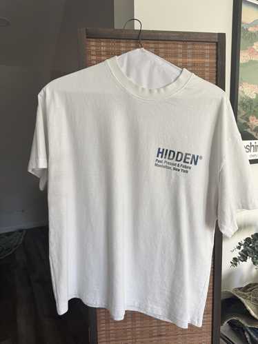 HIDDEN Hidden NY Blue Indigo Boro Tee Size L