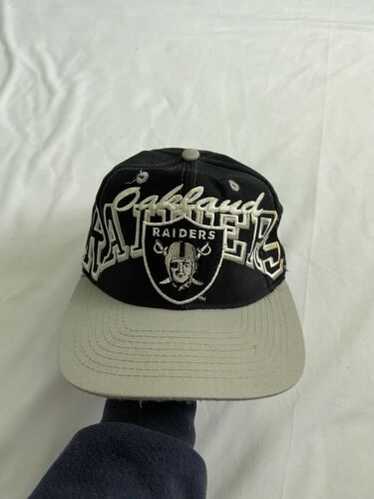 Super Big Logo Los Angeles Raiders Vintage 90s SnapBack Hat