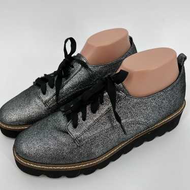 Shellys London jack Glitter Oxford platform NWT E… - image 1