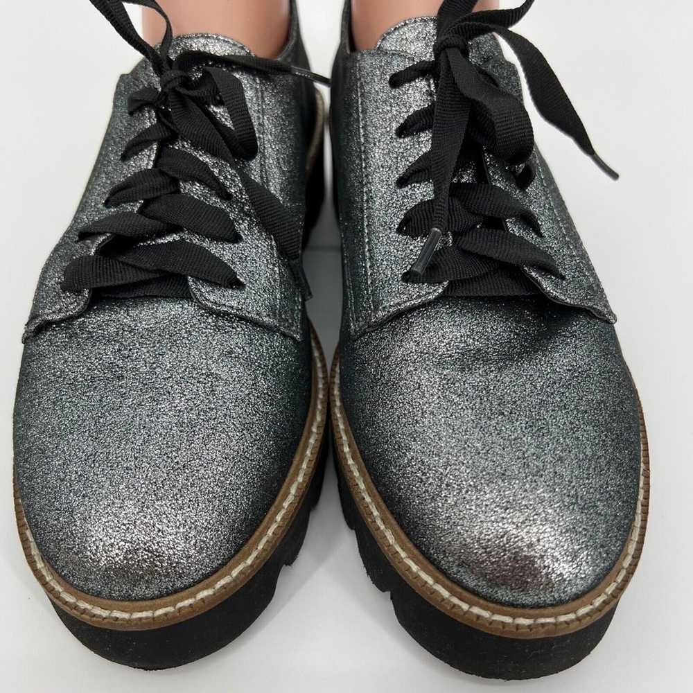 Shellys London jack Glitter Oxford platform NWT E… - image 2