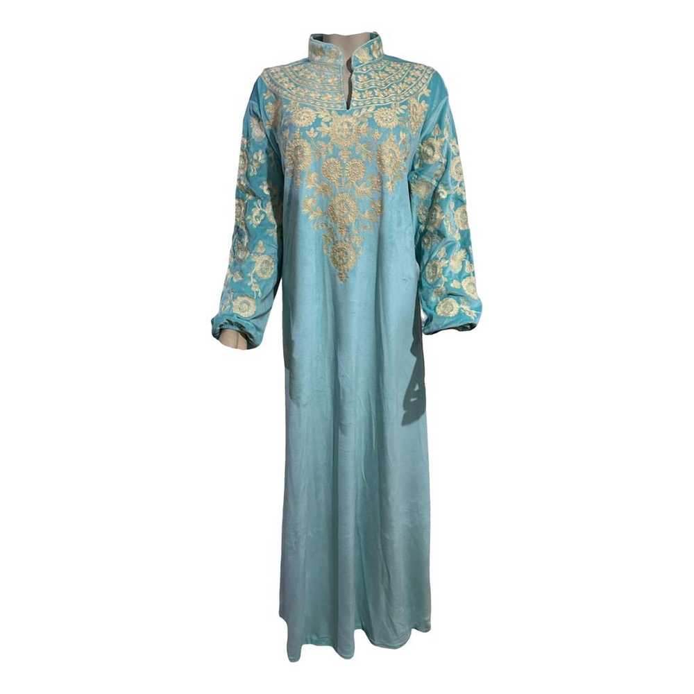 Non Signé / Unsigned Velvet maxi dress - image 1