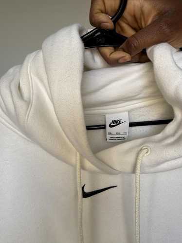 Nike Women Nike White Oversize Pullover Hoodie