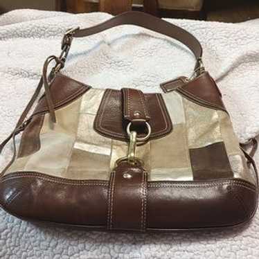 バッグ Coach Patchwork Mosaic Hampton Hobo Bag Coach Y2K patchwork Hamptons hobo bag | eBay