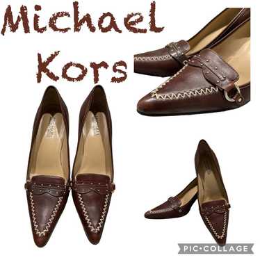 Michael Kors Leather Pumps Size 7.5