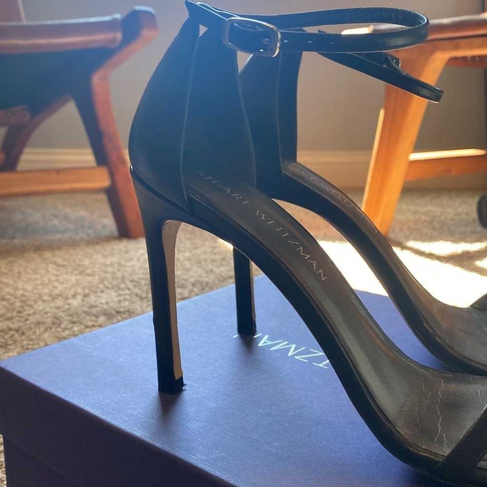 Stuart Weitzman black heels size 8 - image 3