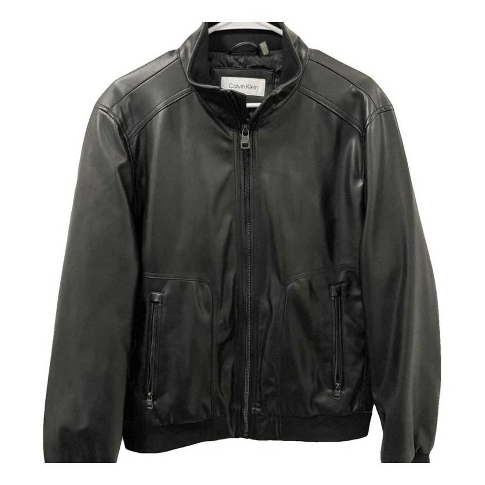 Calvin Klein Leather jacket - image 1