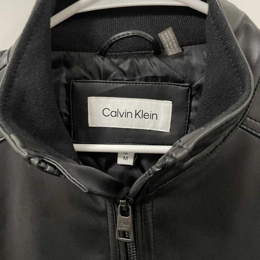 Calvin Klein Leather jacket - image 2