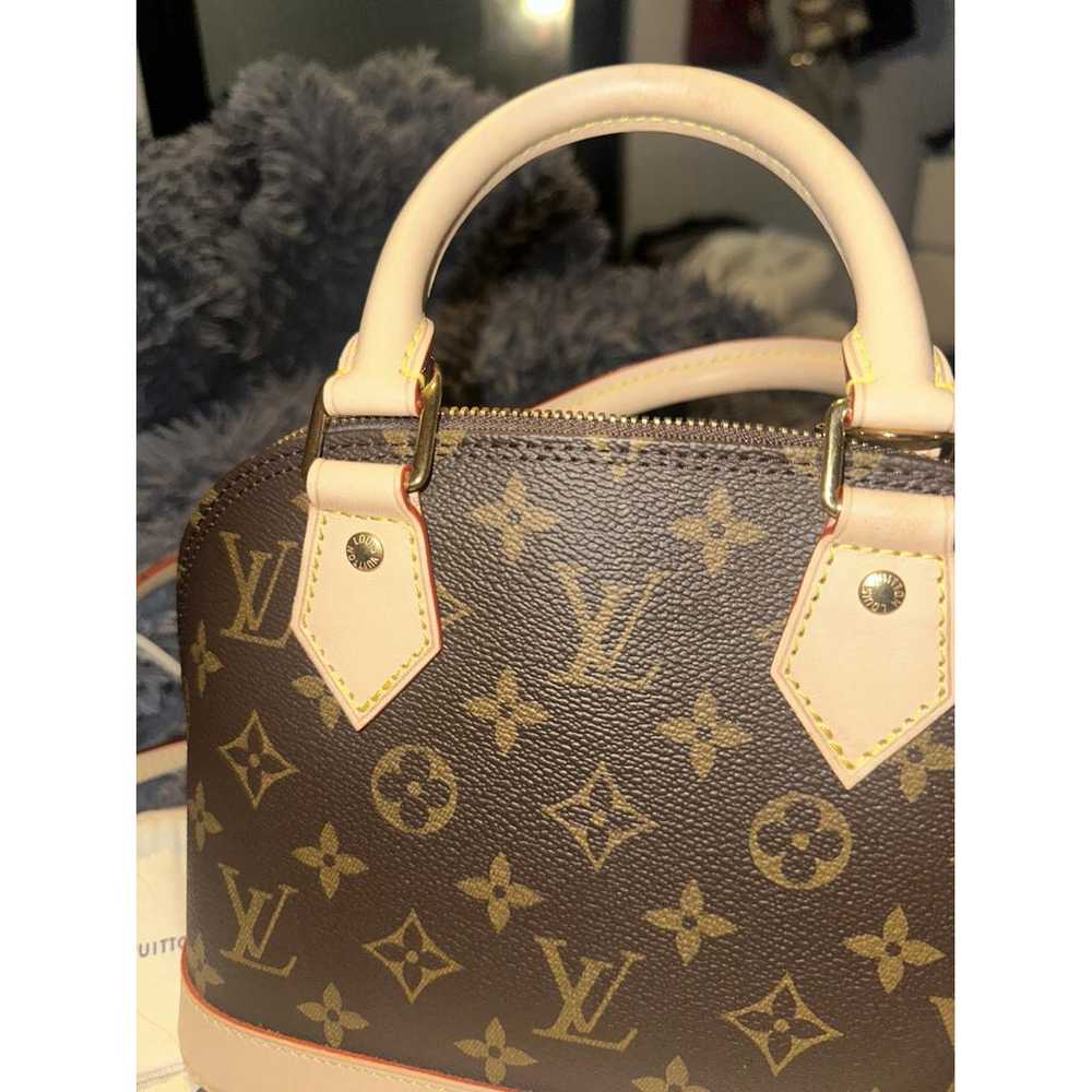 Louis Vuitton Alma leather handbag - image 7