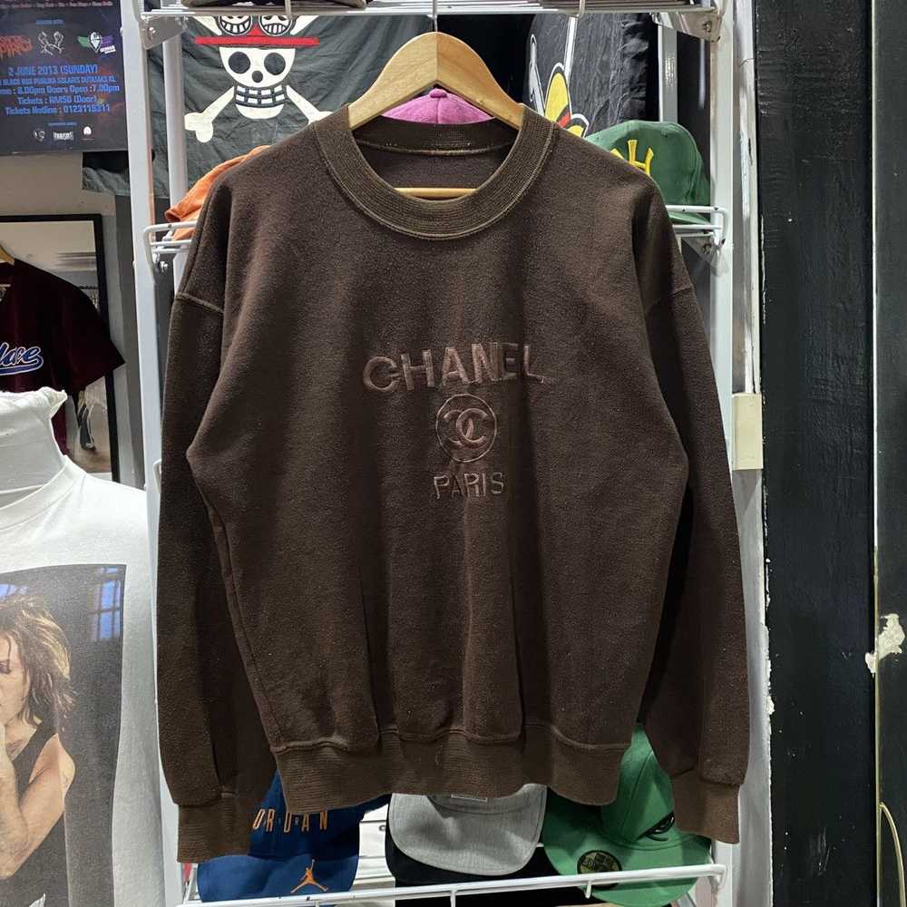 Vintage Vintage 90s BOOT Chanel paris crewneck - image 1