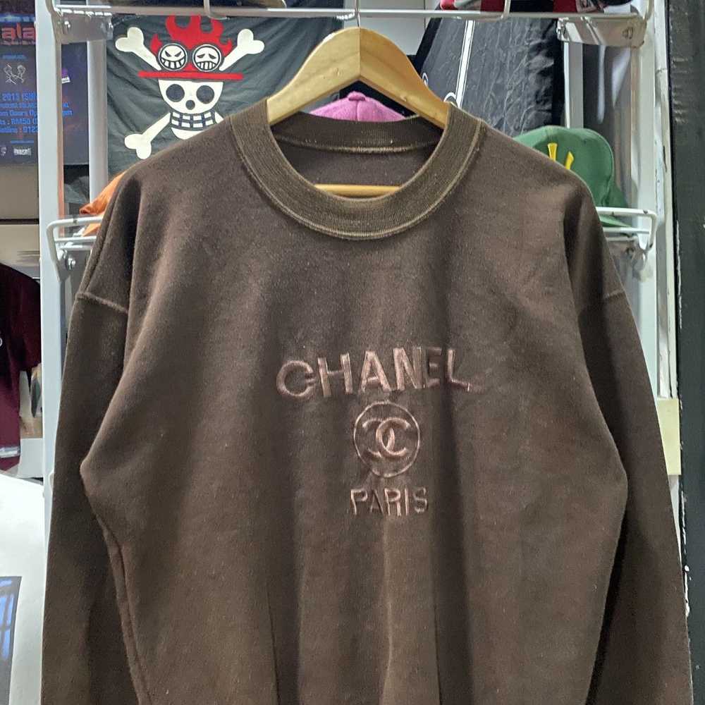 Vintage Vintage 90s BOOT Chanel paris crewneck - image 3