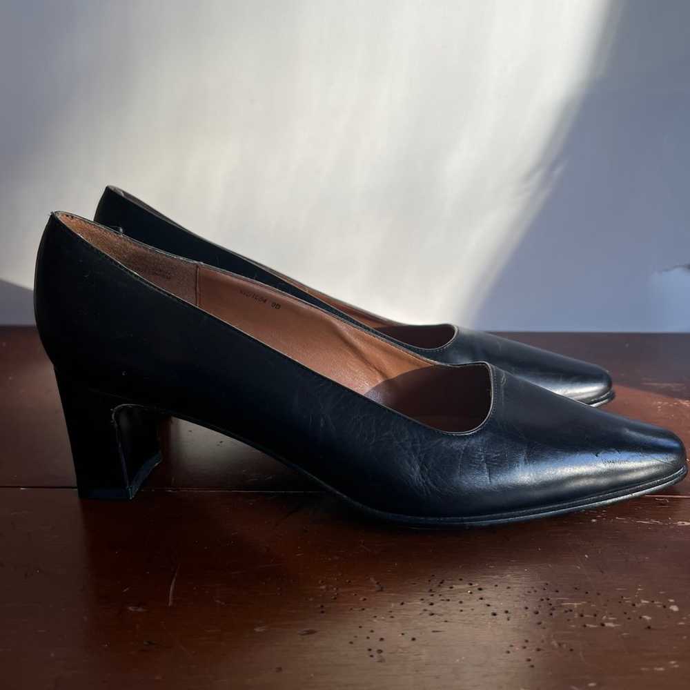 Lauren Ralph Lauren black leather pumps - image 3