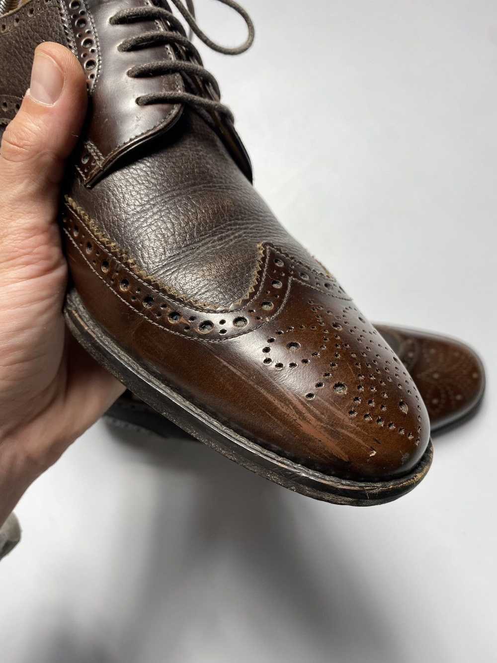 Loake × Luxury × Vintage Loake Lace Up Brogue Sho… - image 12