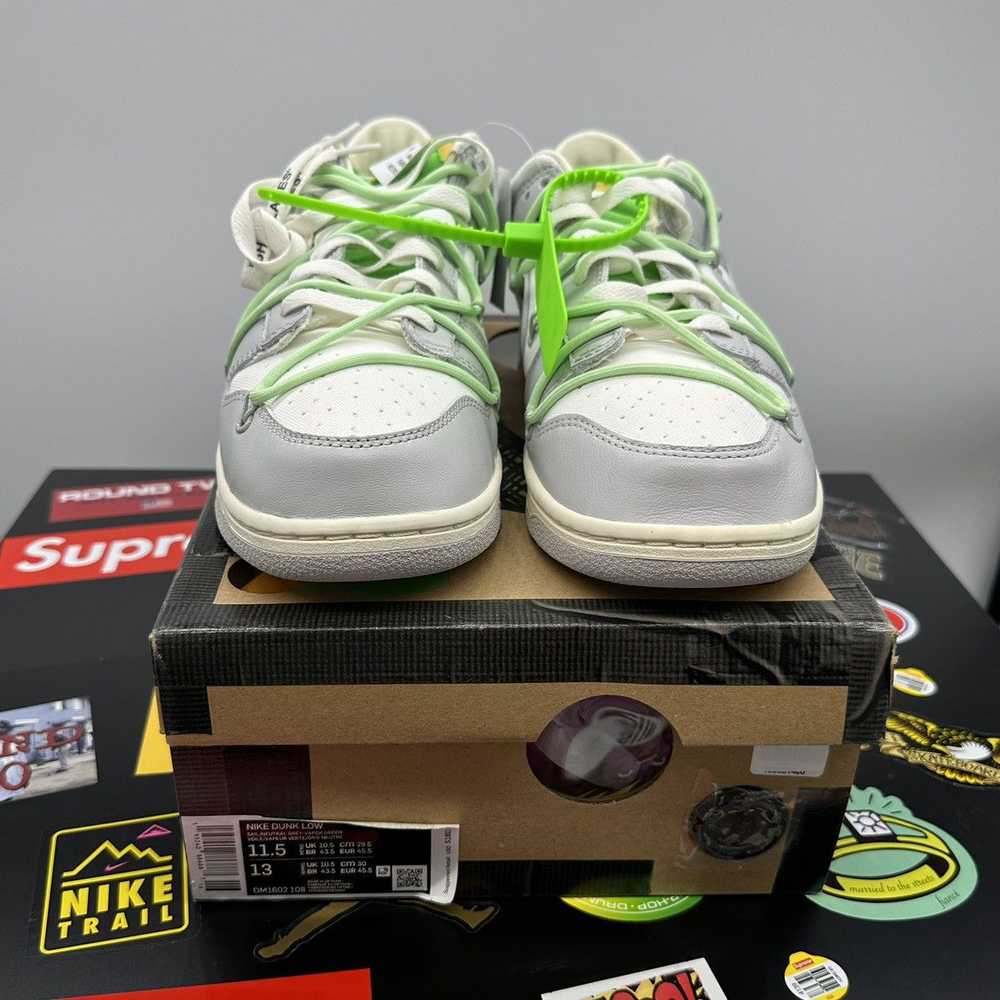 Nike × Off-White Nike Dunk Low Off-White Lot 7 - image 4