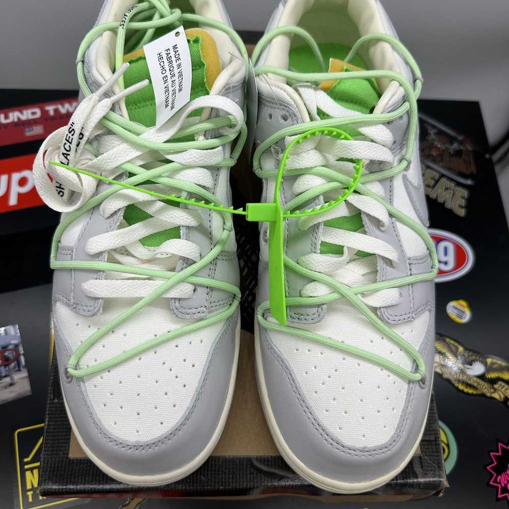 Nike × Off-White Nike Dunk Low Off-White Lot 7 - image 5