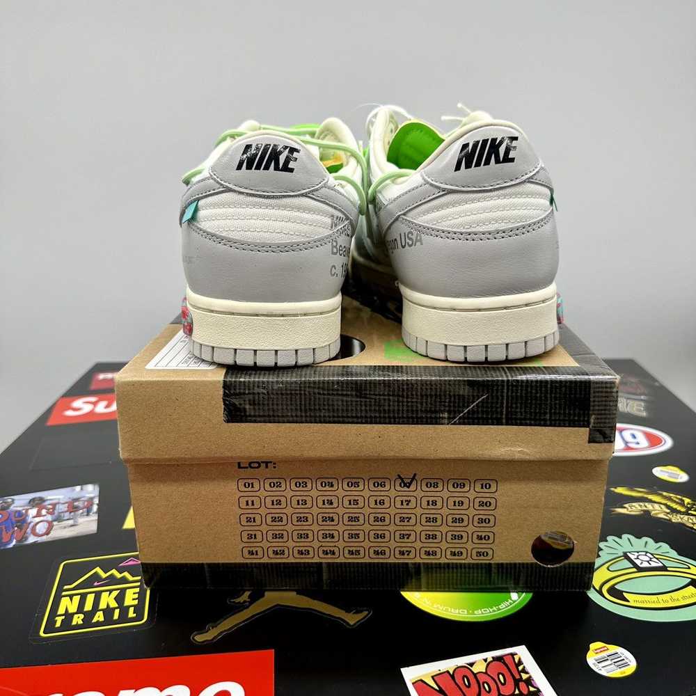 Nike × Off-White Nike Dunk Low Off-White Lot 7 - image 6