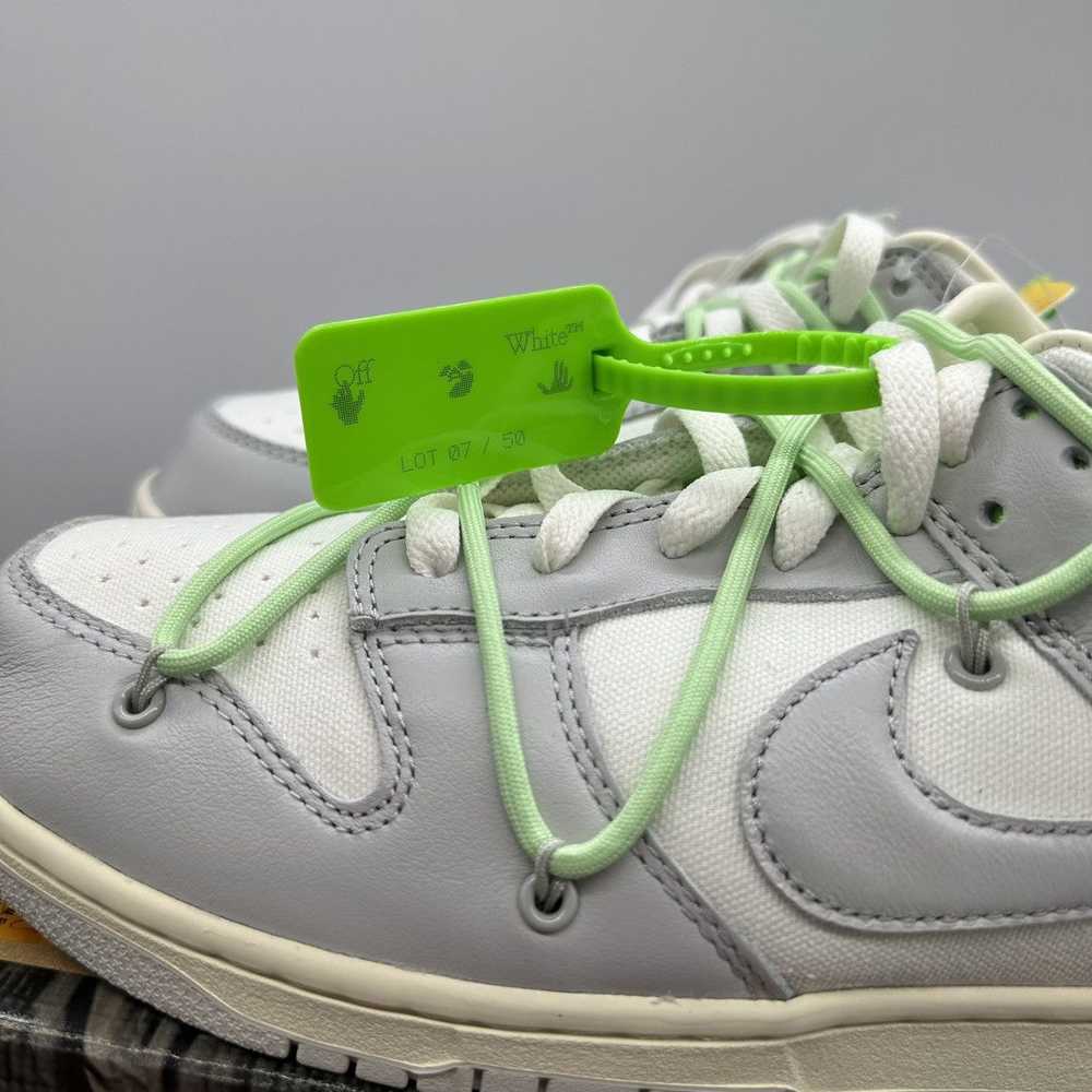 Nike × Off-White Nike Dunk Low Off-White Lot 7 - image 9