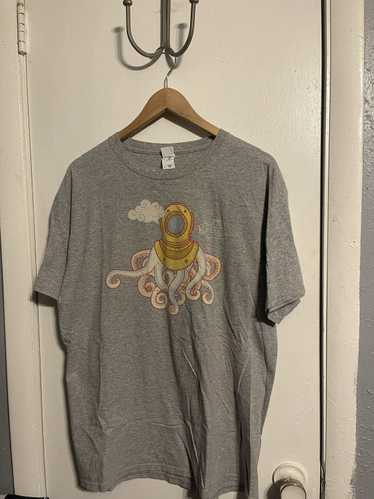 Japanese Brand × Streetwear × Vintage Octopus Tee